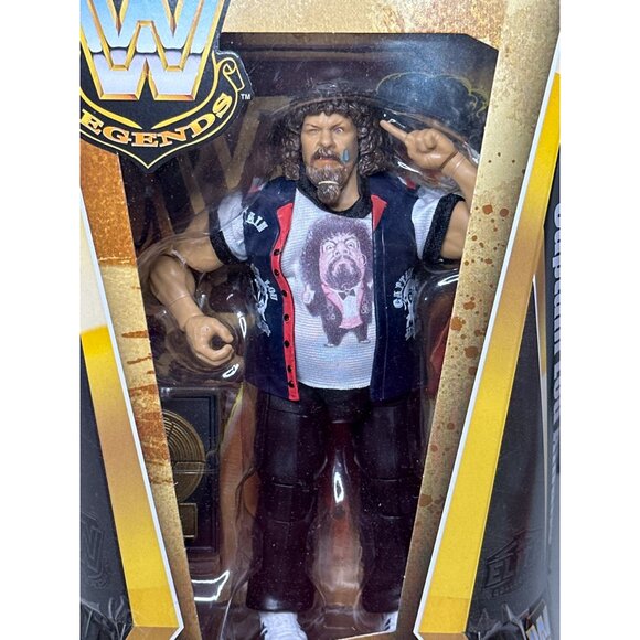 WWE Legends Captain Lou Albano Action Figure Series 22 by Mattel 8-Inch Poseable - Picture 2 of 4